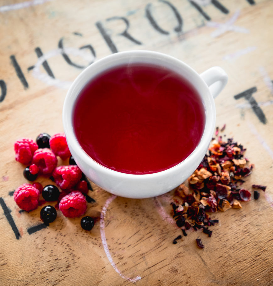 spiced berry tea